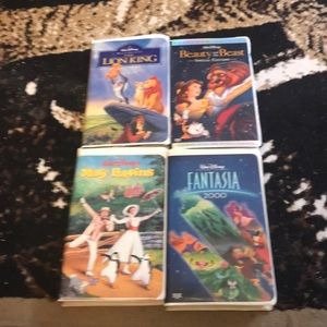 Disney VHS Tapes
